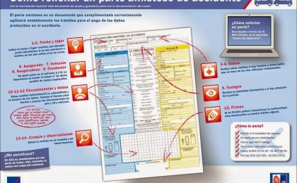 declaración amistosa de accidente