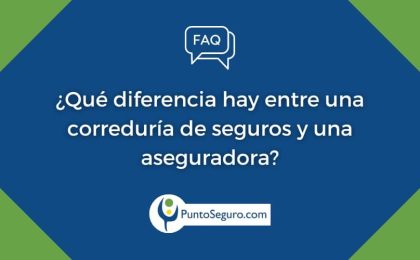 ¿Cuál es la diferencia entre una correduría de seguros y una aseguradora?