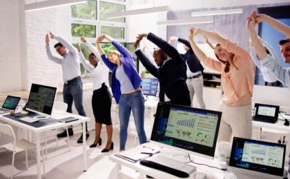 Ejercicio y productividad en equipos de trabajo