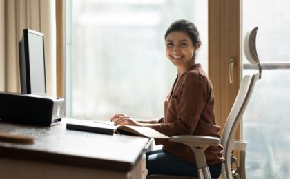 espacio de trabajo ergonómico